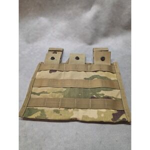 USGI Multicam OCP Triple M4 Magazine Pouch MOLLE Tactical Shingle Mag Pouch
